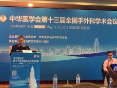 中华医学会手外科学分会第十三届全国手外科学术会议在青岛隆重举行