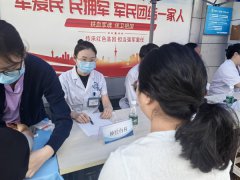 医社联动暖银龄，义诊服务进社区
